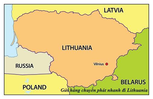 Chuyển phát nhanh đi Lithuania-Litva